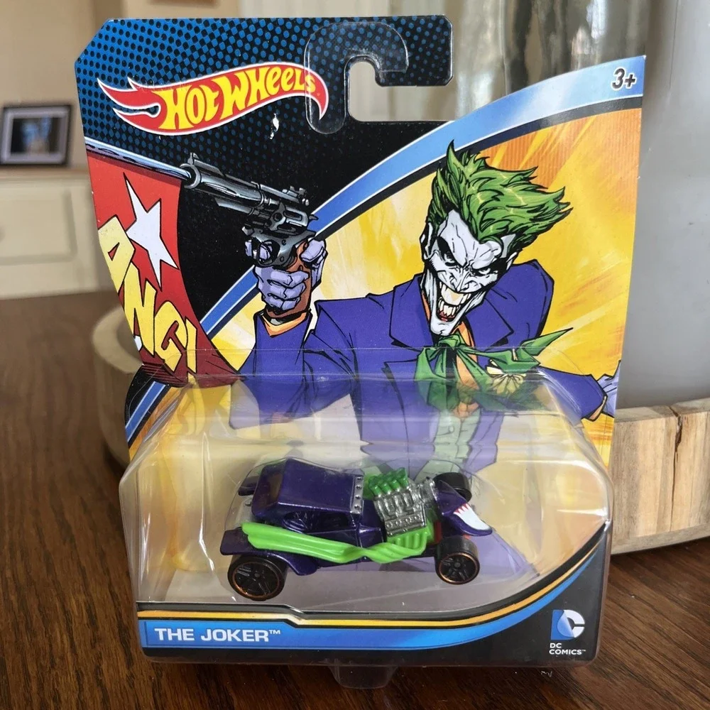 Hot Wheels Batman THE JOKER Car 2012 New